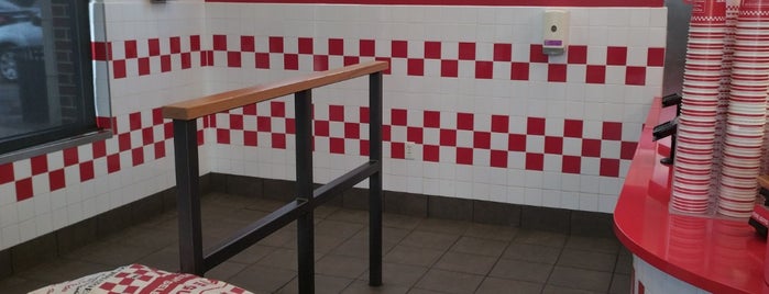 Five Guys is one of fast n greasy.