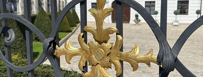 Grasalkovičov palác (Prezidentský palác) | Grassalkovich Palace is one of Bratislava.