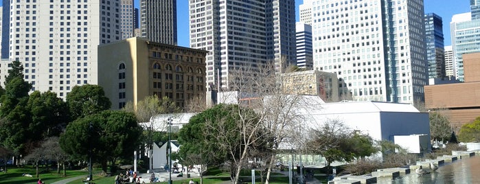 Yerba Buena Gardens is one of SF during GDC.