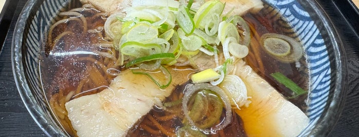 麺処 船食 is one of 立ち食いそば.
