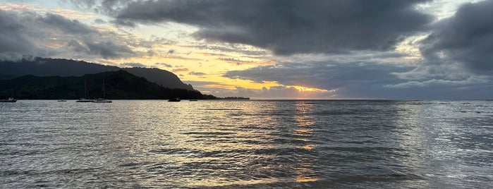 Black Pot Beach is one of Kauai.