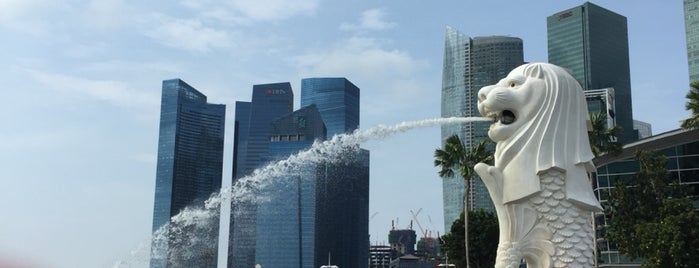 The Merlion is one of Lugares favoritos de Jim.