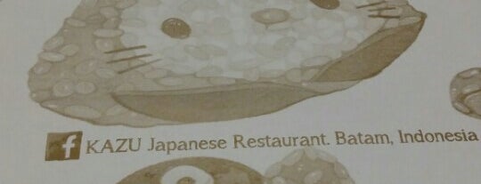 Kazu Japanese Resto is one of Restaurant and Cafe (Batam).