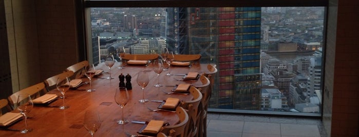 Duck & Waffle is one of Restaurants with spectacular views.