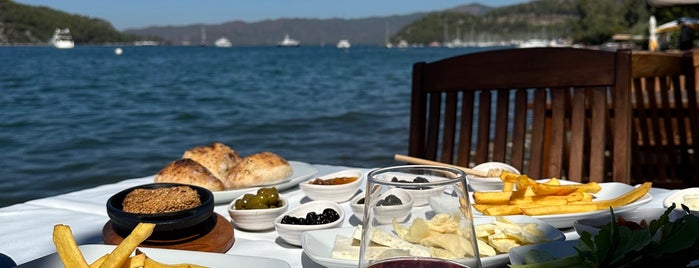 İncir Restaurant & Beach is one of Marmaris-Kaş.