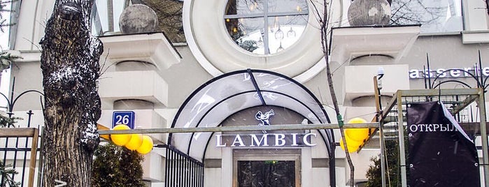 Brasserie Lambic is one of Moscow calling.