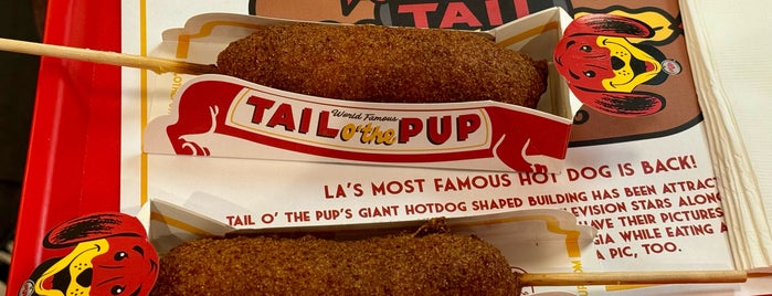 Tail O’the Pup is one of The 15 Best Places for Cornmeal in Los Angeles.