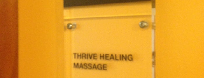Thrive Healing Massage is one of Places I Frequent.