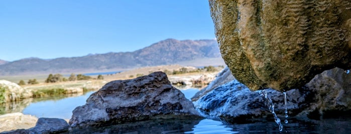 Travertine Hot Springs is one of Places to see.