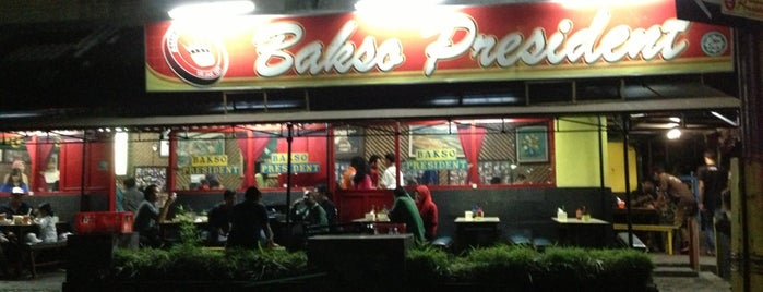 Bakso President is one of Ibu Widi’s Liked Places.