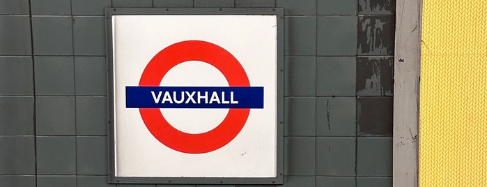 Vauxhall London Underground Station is one of Stations - LUL used.