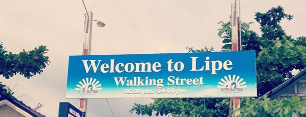 Lipe Walking Street is one of Lipe.