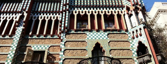 Casa Vicens is one of Cataluña: Barcelona.