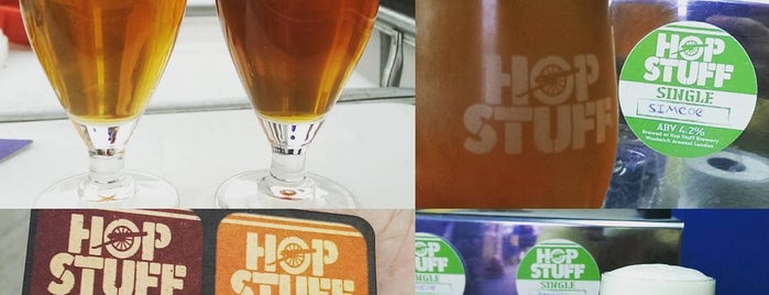 Hop Stuff Brewery is one of London Craft Beer.