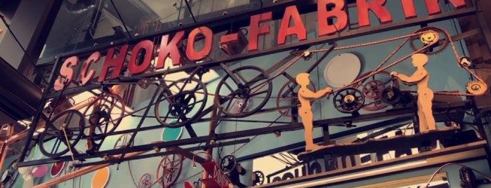 Schoko-Fabrik is one of Kinder cafés Berlin.