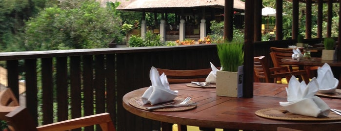 Maya Ubud - River Cafe Cuisine is one of Bali's Top Spots = Peter's Fav's.