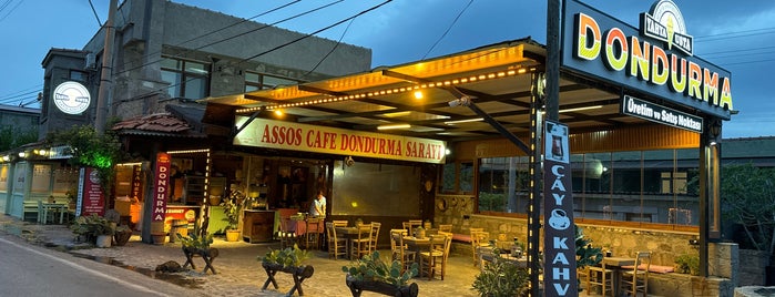 Assos Cafe Dondurma is one of Asos-Sivrice-Kucukkuyu-Altınoluk.