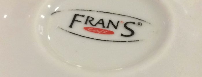 Fran's Café is one of Meus lugares prediletos.