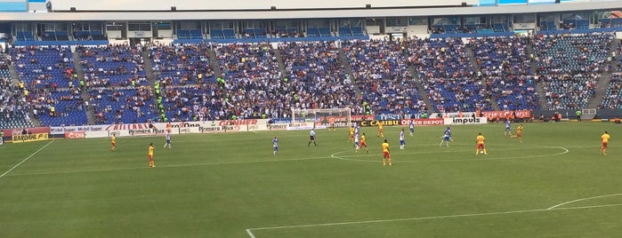 Estadio Cuauhtémoc is one of Locais curtidos por Milton.