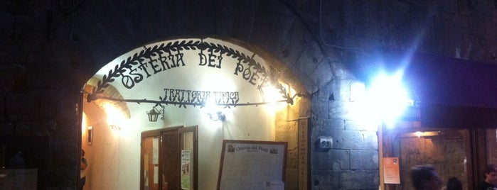 Osteria Dei Poeti is one of Volterra.