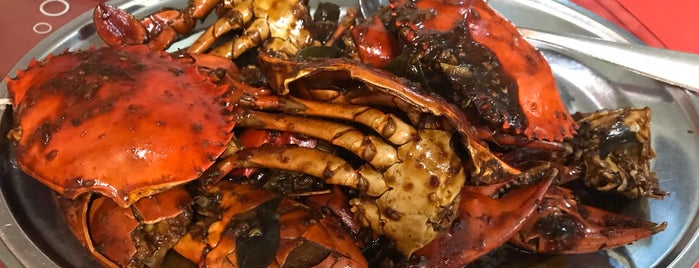 Restoran Rodney Wong Curry Leaf Crab is one of @Selangor/NE.