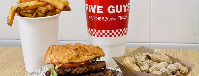Five Guys is one of To Do in The Buff.