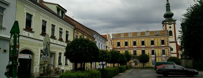 Mírové náměstí is one of Tempat yang Disukai Jiri.