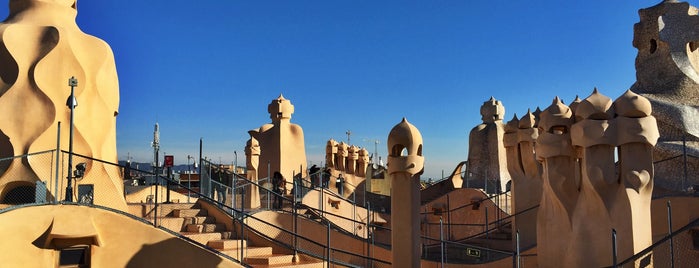 Casa Milà is one of BARCELONA.