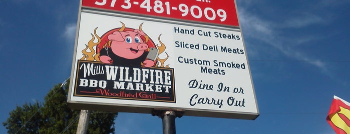 Wildfire BBQ Market is one of Fly me to the moon.