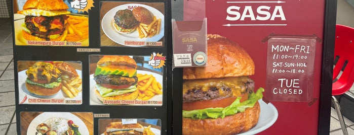 SASA BURGER is one of Burger Joints.