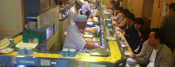 Sushi no Musashi is one of Japan.