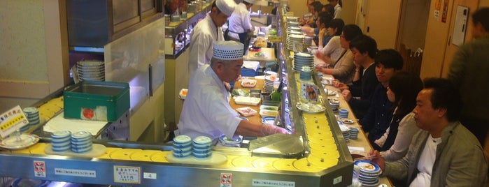 Sushi no Musashi is one of Tokyo Trip.