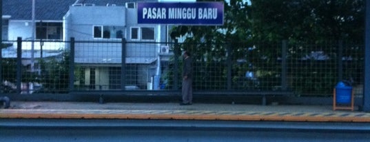Stasiun Pasar Minggu Baru is one of Train Station Bogor Tanah Abang Jakarta.