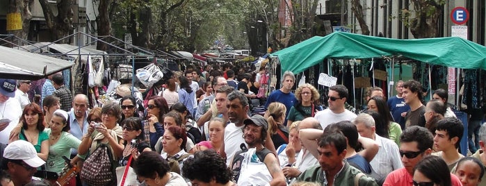 Feria de Tristán Narvaja is one of Montevideo.
