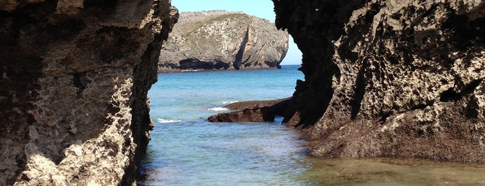 Playa de Borizu is one of ASTURIES - SANTILLANA.