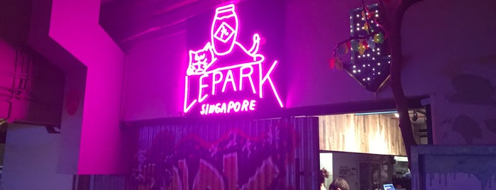 Lepark is one of Tempat yang Disimpan Markus.