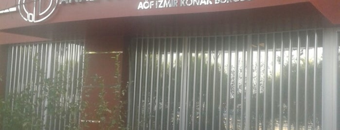 AÖF Konak Bürosu is one of Locais curtidos por FIRAT.