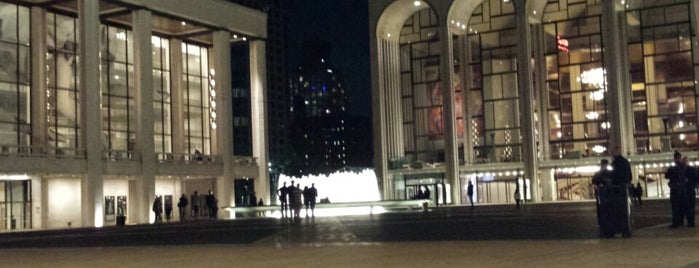 Josie Robertson Plaza (Lincoln Center Plaza) is one of The Museums & Parks of NYC.