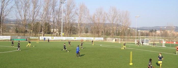 Centro Sportivo Bottagisio - A.C. ChievoVerona is one of Tempat yang Disukai Vito.