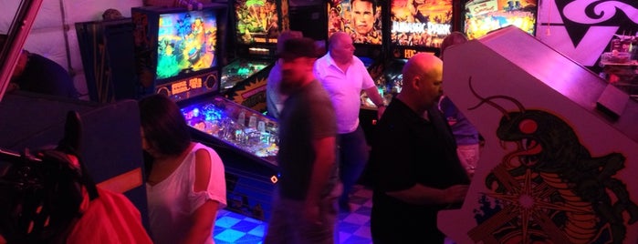 Jared's Garage Arcade is one of Places in DFW with Pinball Machines.