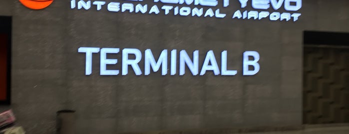 Terminal B is one of สถานที่ที่ Dmitriy ถูกใจ.