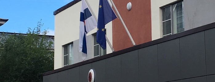Консульство Финляндии в Мурманске / Suomen konsulaatti Murmanskissa is one of Dmitriyさんのお気に入りスポット.