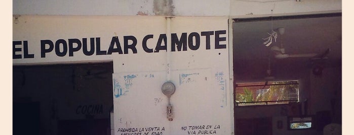El Popular Camote is one of JoseRamon'un Beğendiği Mekanlar.