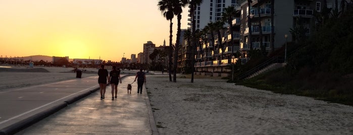 Shoreline Pedestrian Bikepath is one of Long Beach.