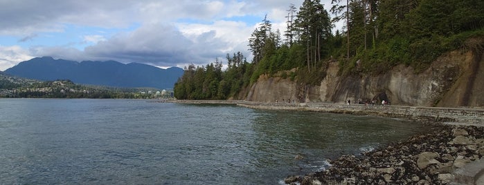 Siwash Rock is one of Vancouver.