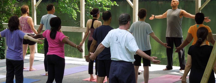 Keshava Radha Yoga is one of 100% Downward Yoga Badge.