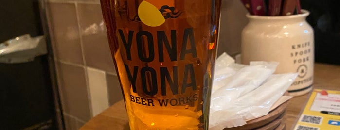 YONA YONA BEER WORKS is one of Gespeicherte Orte von Yongsuk.