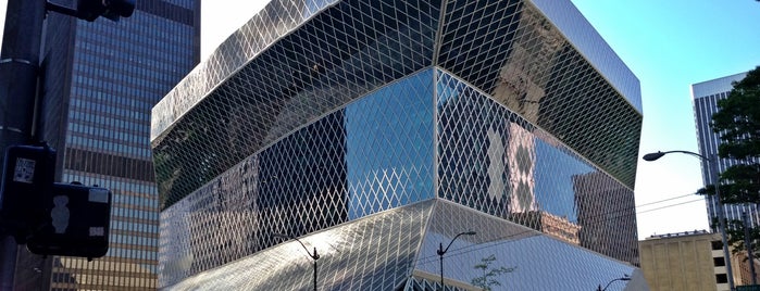 Seattle Public Library is one of Seattle on a Dime!.