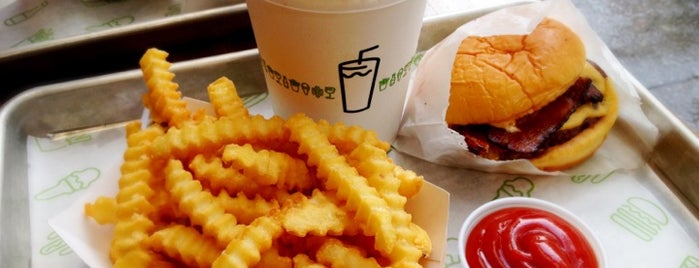 Shake Shack is one of Zagat #burgerfriday.