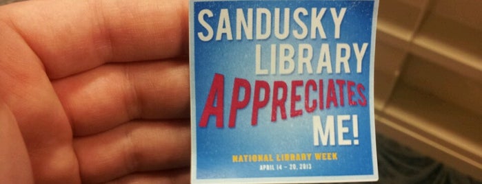 Sandusky Library is one of Tempat yang Disukai ImSo_Brooklyn.